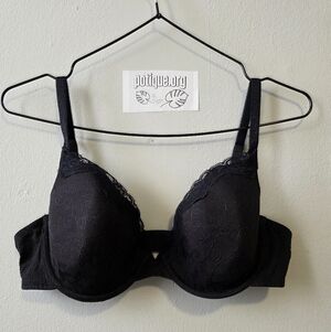 Gilligan & O'mailley Chic Black Lace Bra